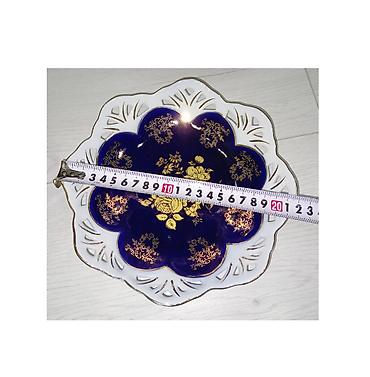 molbert nədir: Meyvə qabları "Cobalt" Chexiya istesali. Istifade olunmayib. Qiymetler — 5