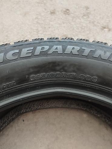 шина 215 60 r17: Шины 215 / 60 / R 17, Зима, Б/у, 1 шт, Легковые, Япония, Bridgestone — 2