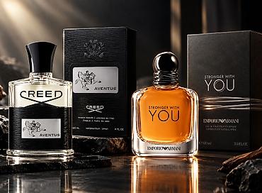 Вместе CREED Aventus Millésime120ml --Emporio Armani Stronger With at lalafo.kg Вместе CREED Aventus Millésime120ml --Emporio Armani Stronger With