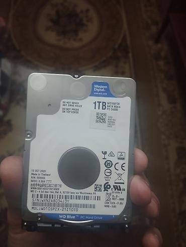 Kompüter ehtiyat hissələri: Az işlənmiş HDD WD blue 2.5 disk satılır. Yoxlanılıb, problemsiz — 1