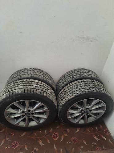 Ford orijinal yüngül lehimli disklər və şinlər komplekti - Komplekt