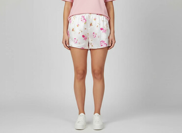 hello kitty spodnie świąteczne: Szorty damskie, rozmiar XL