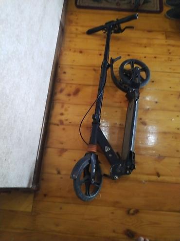 Mopedlər,skuterlər: Şəhər üçün skuter - Mexaniki (elektriksiz) skuter, qatı alüminium — 7