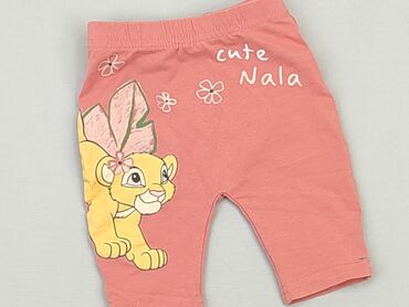 legginsy prazkowane wysoki stan: Legginsy, Disney, Wcześniak, stan - Bardzo dobry