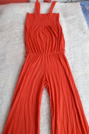 haljine sečene ispod grudi: L (EU 40), Single-colored, color - Red