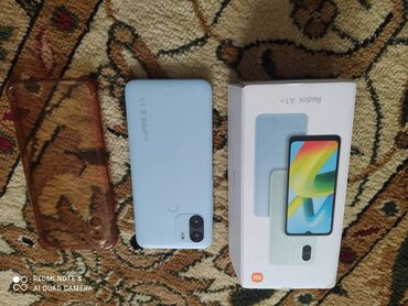 рассрочка на телефон: Xiaomi, Redmi A1 Plus, Б/у, 32 ГБ, цвет - Голубой, 2 SIM