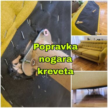 ketering kragujevac cene: Popravka kreveta nogara naslona ojačavanje Slomljeni paneli drveni