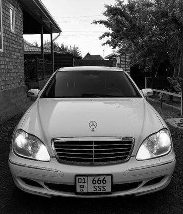 Mercedes-Benz: Mercedes-Benz S-Class: 2003 г., 3.7 л, Типтроник, Газ