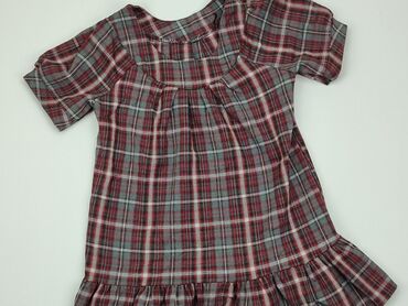 śliwkowa sukienka: Sukienka, 8 lat, 122-128 cm, stan - Dobry