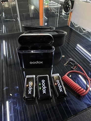 Аксессуары для ПК: Godox WEC Kit2 – Simsiz mikrofon sistemi Komplekt: - 2 ədəd WEC TX — 1