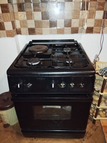 zimmer soba: Плита Комбинированная, Отдельностоящая, 4 конфорки, Б/у