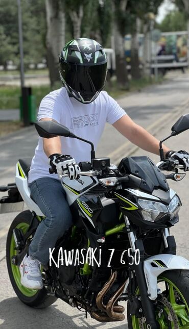 мотоциклы иж планета 5: Спортбайк Kawasaki, 650 куб. см, Бензин