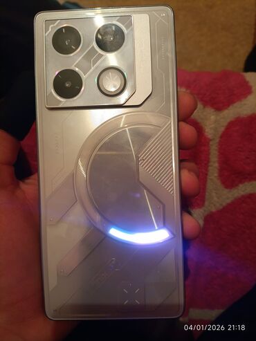 Infinix: Infinix GT 20 Pro, 256 GB, rəng - Gümüşü, Sensor — 10