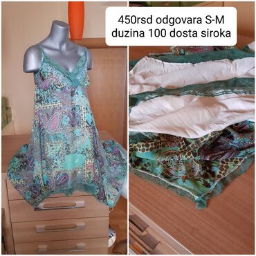 Haljine: S (EU 36), bоја - Šareno, Kratkih rukava — 21