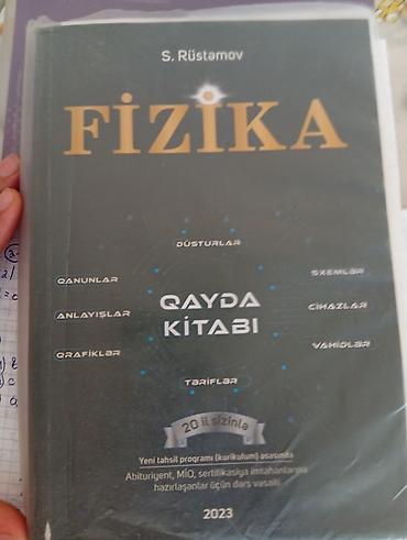 Məhsul: “Fizika – Qayda Kitabı” (S. Rüstəmov), 2023 Xüsusiyyətlər: -