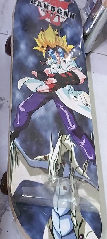 longboard: Скейтборд пр-во Канада. Bakugan Dragonoid.Новыйв заводской плёнке — 4