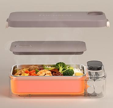 lunch box: Умный разогревающий ланч-бокс LEHOGAI F13 - Объем — 4