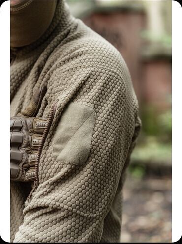 Толстовки: Доставка по городу Бишкек бесплатная 🚀🚀🚀 Тёплая флисовая кофта — 34