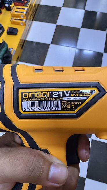 dingqi: Аккумуляторный гвоздезабиватель DINGQI F30 - Тип: бесщеточный — 5