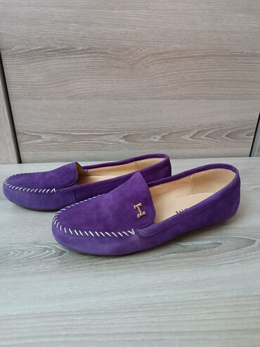 спортивные мокасины: Лоферы, 36, Missoni, Б/у, цвет - Фиолетовый, Самовывоз