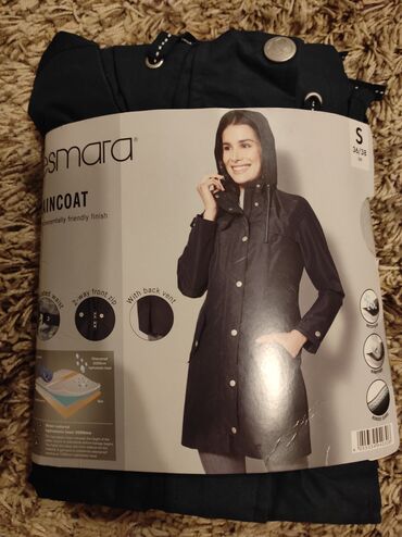 Mantili: S (EU 36), Novo, Sa postavom, Jednobojni — 5