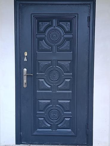 sef qap: Mənzil üçün Yeni Giriş qapısı 90x200 sm Petlə ilə, Zəmanətli, Ödənişli quraşdırma, Ödənişli çatdırılma — 7