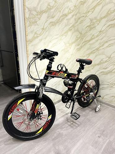 stres carkı ucuz: Uşaq velosipedi – STRIM Velo - Təkər ölçüsü: təxminən 20 düym - Rəng — 7