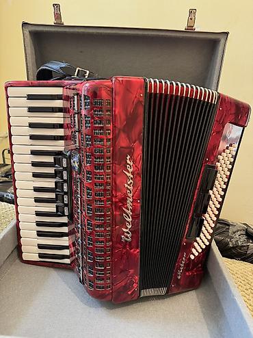 Аккордеоны: Продаю Привозной Германский Аккордеон Вельтмейстер meteor состоянии — 7