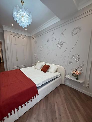 элитный дом ош: 2 комнаты, 75 м², Асанбай мкр Элитка, 1 этаж, Дизайнерский ремонт — 5