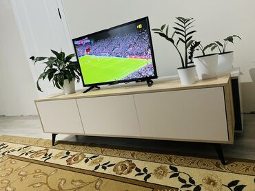 Тумбы и подставки для телевизора: Тумба и подставка для телевизора, Новый, Напольная, ЛДСП, цвет - Белый — 8