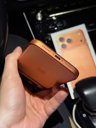 Мобильные телефоны и аксессуары: IPhone 17 Pro Max, Б/у, 256 ГБ, Оранжевый, Коробка, 91 % — 4