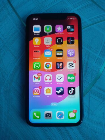 iphone xr qiymeti irşad: IPhone 11, 64 GB, Qara, Face ID