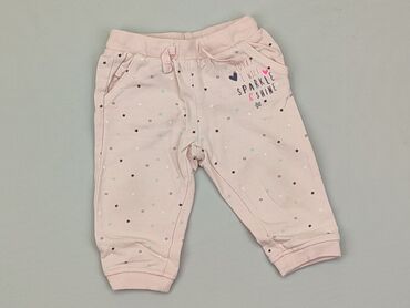 spodnie dresowe dziecięce: Spodnie dresowe, 6-9 m, stan - Dobry
