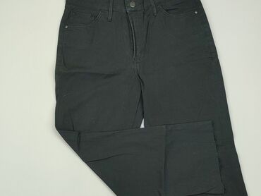 spódniczka jeansowe czarne: Jeansy, S, stan - Idealny