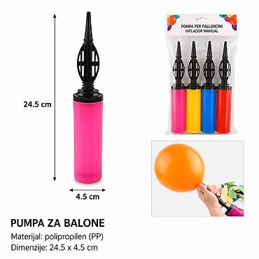 KMT Pumpa za vazduh sa kratkim okruglim vrhom 296631 - Tip: ručna