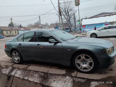 BMW: BMW 7 series: 2002 г., 4.4 л, Автомат, Бензин, Седан — 2