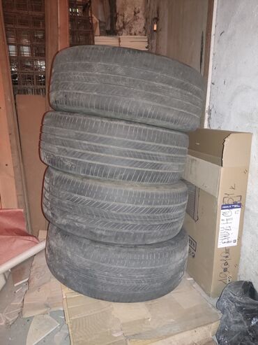 шишек: Шины 215 / 55 / R 17, Лето, Б/у, Комплект, Легковые, Корея, Hankook