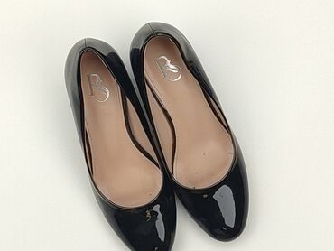 bluzki damskie dekolt v: Flat shoes for women, 36, condition - Very good