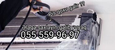 lg paltaryuyan servis: Təmir, Split kondisionerlər, Təmizləmə