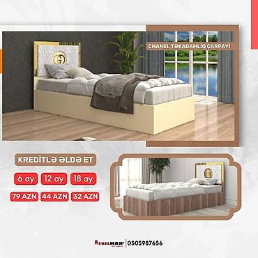Çarpayılar: Yeni, Təknəfərlik çarpayı, Bazasız, Matras ilə, Siyirməsiz, Azərbaycan — 5