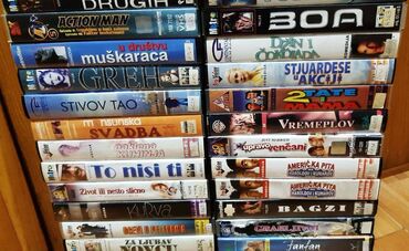 Kasete, CD i DVD: VHS kasete 300din komad na lalafo.rs — 9 Kasete, CD i DVD: VHS kasete 300din komad — 9