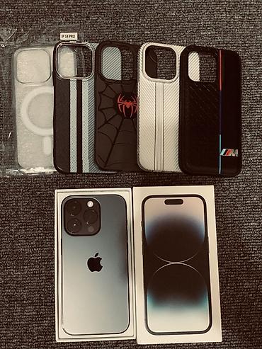 iphone 14 pro: IPhone 14 Pro, Б/у, 128 ГБ, Черный, Коробка, 78 % — 4