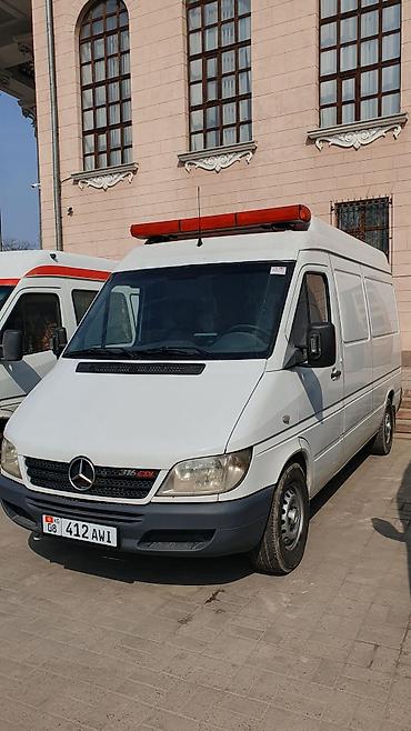 спринтер будка 416: Mercedes-Benz Спринтер: 2006 г., 2.7 л, Автомат, Дизель, Фургон — 1