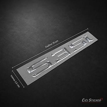 pancir rad: BMW 535i 3D Stiker za Gepek – Premium Oznaka - 2826 BMW 535i 3D — 1