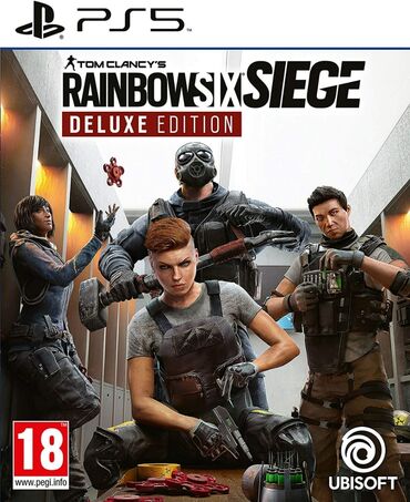 Oyun diskləri və kartricləri: Ps5 rainbowsix siege deluxe edition. 
Rainbow six siege