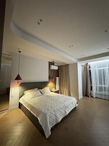 квартира токмое: 3 комнаты, 91 м², Элитка, 3 этаж, Дизайнерский ремонт — 1