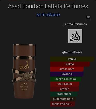 wild things: Lattafa Asad Bourbon – parfemska voda za muškarce 50ml - Brend — 2