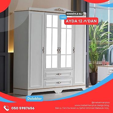 Sifarişlə dolablar: Modern dolablar KREDİTLƏ Dolabları indi kreditlə əldə, edə — 23