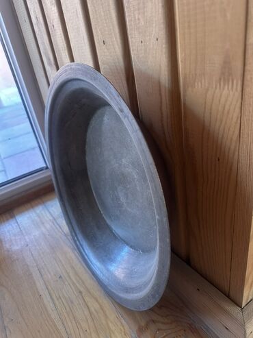 самовар на дровах: Böyük ölçülü dəmir/plov qazanı (sac tipli, dərin tava) Mis tava