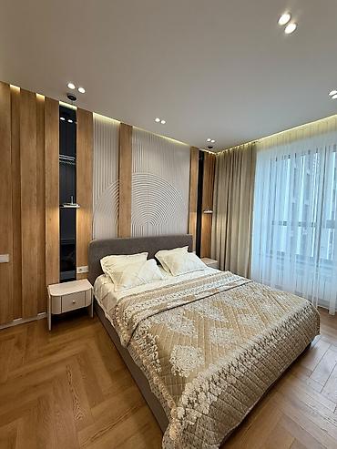 гостиницы бишкек: 3 комнаты, 106 м², Асанбай мкр Элитка, 10 этаж, Дизайнерский ремонт — 9
